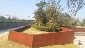 桓台耐候钢挡土墙